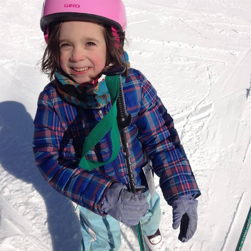 Nora Skiing at Cranmore Mountain